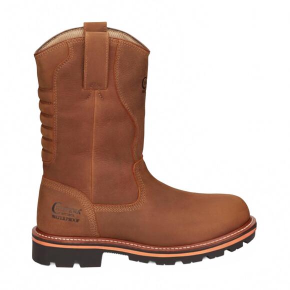 NEW CHIPPEWA men's thunderstruck waterproof nano composite toe work boots - wide